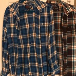 Old Navy Vintage flannel shirts
